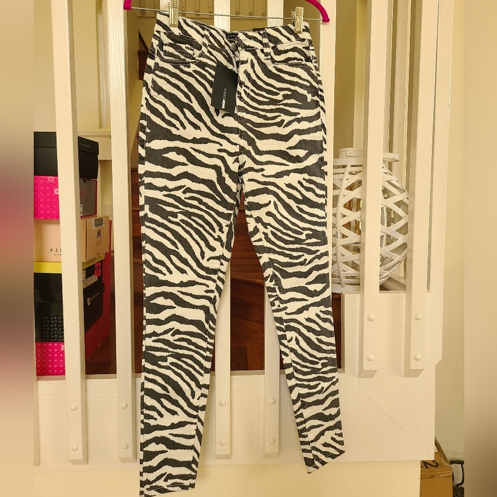Fashion Nova Zebra Print Pants